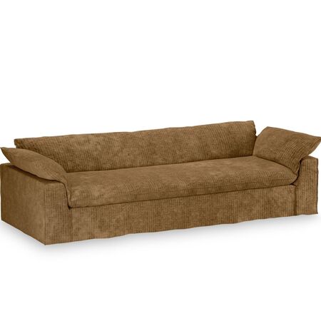 HK Living 4-Sitzer Sofa Nomad von HK Living Corduroy Rib, Aged Gold