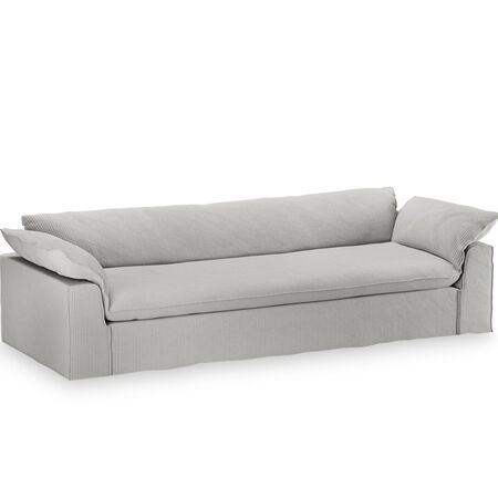 HK Living 4-Sitzer Sofa Nomad von HK Living Corduroy Rib, Cream