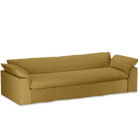 HK Living 4-Sitzer Sofa Nomad von HK Living Linen, Burnt Ochre 