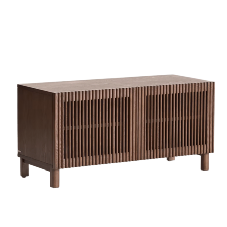 Kave Home Schuhregal 99 x 50 cm 'BEYLA' von Kave Home Nussbaum 