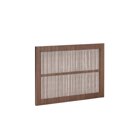 Kave Home Bettkopfteil Beyla von Kave Home B: 105 cm , Nussbaum 