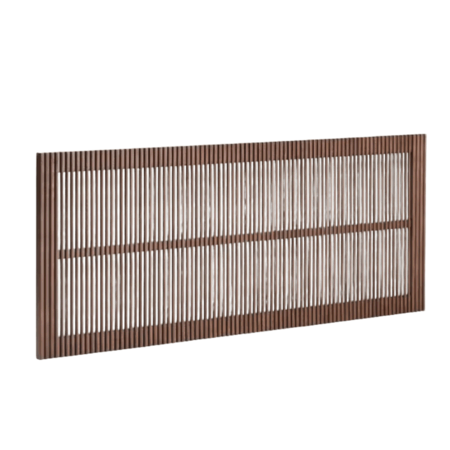 Kave Home Bettkopfteil Beyla von Kave Home B: 175 cm , Nussbaum 