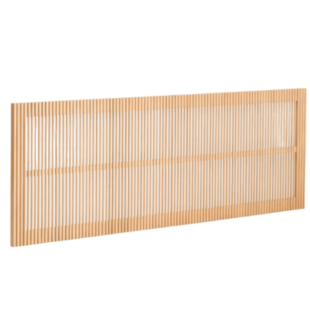 Kave Home Bettkopfteil Beyla von Kave Home B: 195 cm, Esche Natur