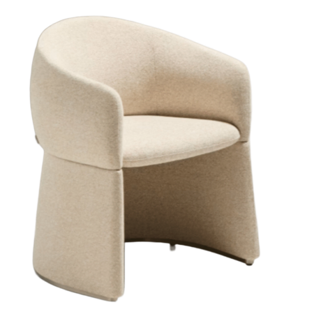Kave Home Stuhl Bosca von Kave Home Beige / Beige Stoff