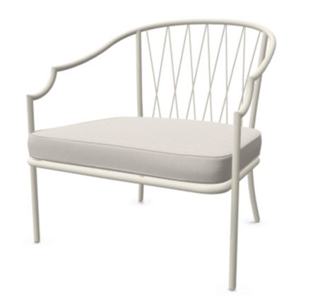 Emu Como Loungesessel-1204-23 Weiss-1204-700-4 Ecru