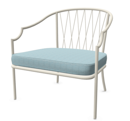 Emu Como Loungesessel-1204-23 Weiss-1204-700-10 Hellblau