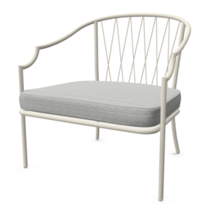 Emu Como Loungesessel-1204-23 Weiss-1204-700-13 Hellgrau