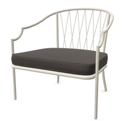 Emu Como Loungesessel-1204-23 Weiss-1204-900-05 Schwarz