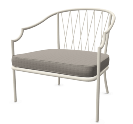 Emu Como Loungesessel-1204-23 Weiss-1204-900-18 Perlmutt