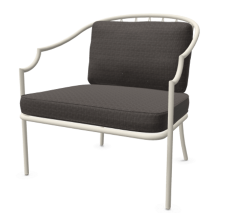 Emu Como Loungesessel-1204-23 Weiss-1204-1206-900-05 Schwarz