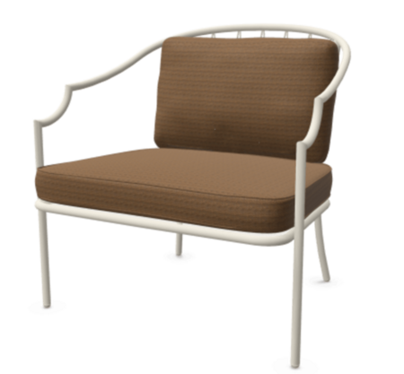 Emu Como Loungesessel-1204-23 Weiss-1204-1206-900-07 Havannabraun