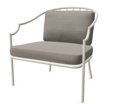 Emu Como Loungesessel-1204-23 Weiss-1204-1206-900-18 Perlmutt