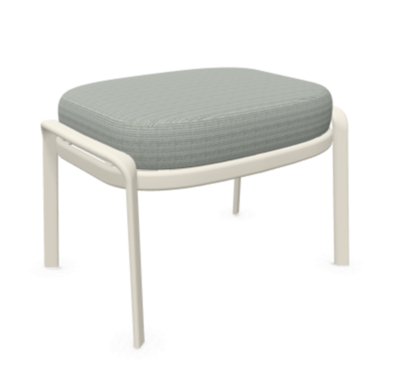 Emu Carousel Sitzpouf -23 Mattweiß -  900/09 Salbeigrün