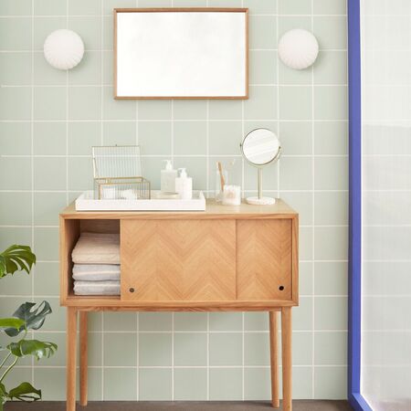 Hübsch  Grand Tabletts im 2er Set von Hübsch Weiss