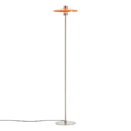 Kave Home Stehlampe Nuvira von Kave Home Orange / Silber