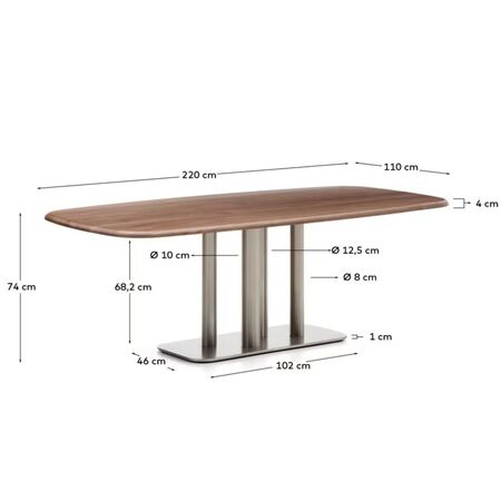 Kave_Home_Tisch_Melvar_220_Dimesnions