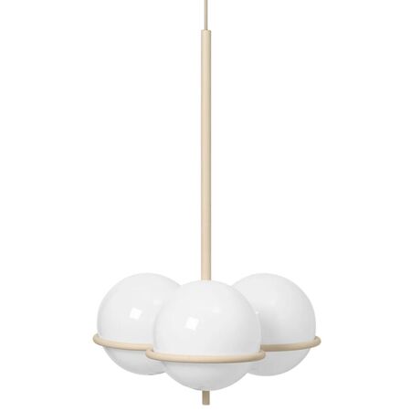 Ferm Living Era Chandelier von Ferm Living Eierschale 