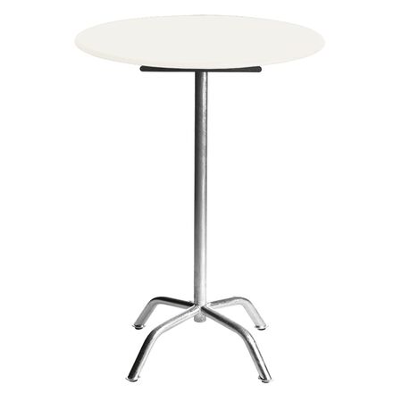 Manufakt Bistrotisch Light von Bättig  RAL 9016 Verkehrsweiss