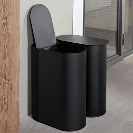 Ferm Living Enkel Bin Schwarz