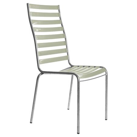 Manufakt Stuhlmodell 14/Hochlehner von Bättig  Heugrün - NCS S 3010 - G50Y