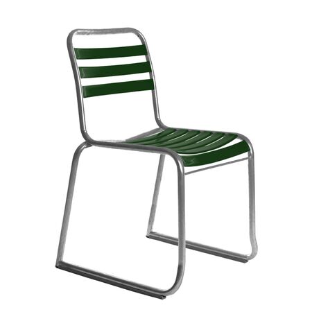 Manufakt Stuhlmodell 11 Kufen von Bättig Tannengrün - RAL 6009, Chouchin 1 LED h. 10 m