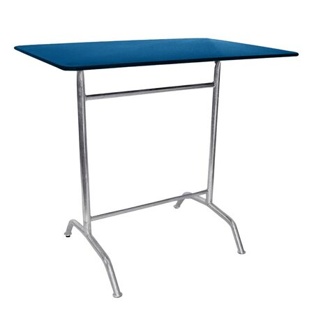 Manufakt Bättig Stehtisch Rechteckig 120 x 70 cm, RAL 5005 Blau