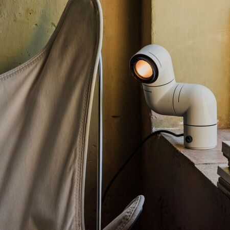 Santa & Cole Tischleuchte Tatu von Santa & Cole Weiss grau-4