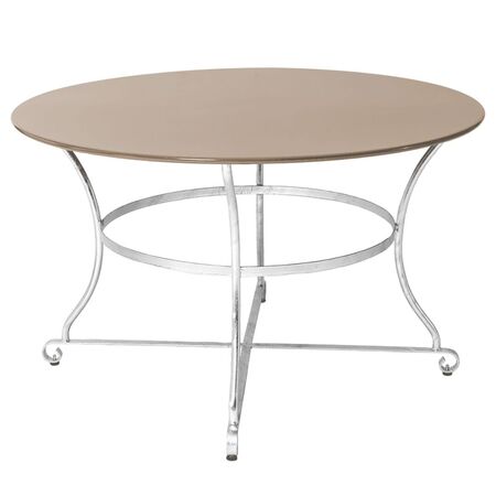 Manufakt Klassik Tisch D 100 cm. BO 1900 von Bättig Beige - NCS 110, Ø: 100 cm