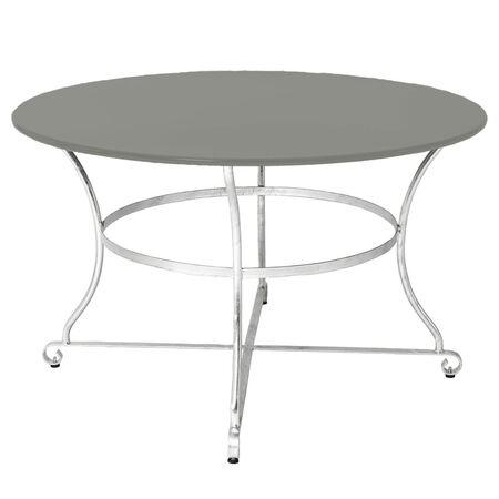 Manufakt Klassik Tisch D 100 cm. BO 1900 von Bättig Signalgrau - RAL 7004, Ø: 100 cm