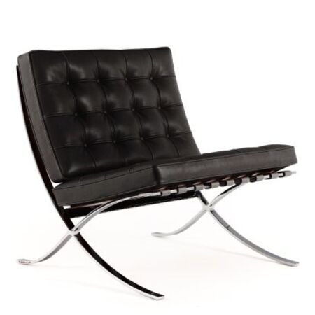 Knoll International Barcelona Relax Sessel Schwarz / Volo