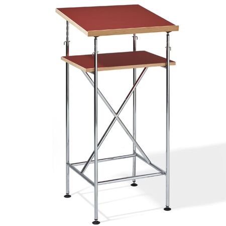 Richard Lampert  Milla Stehpult Tischplatten von Richard Lampert Linoleum Burgundy 4154, B und T: 60 - 45 cm