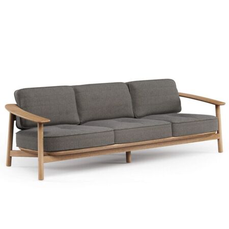 Twins Sofa 3-Sitzer -Teakholz von Emu