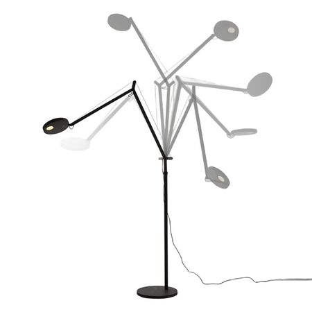 Artemide Stehleuchte Demetra von Artemide  schwarzmatt