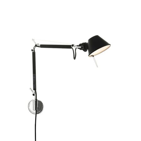 Artemide Body Tolomeo Micro Parete von Artemide Schwarz