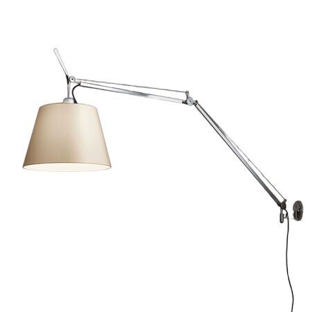 Artemide Body Tolomeo Mega von Artemide Dimmer am Body, Aluminium, 2700K
