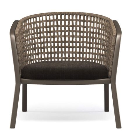 Emu Carousel Loungesessel 1217 - 23 Weiss-12 Elfenbein Melange