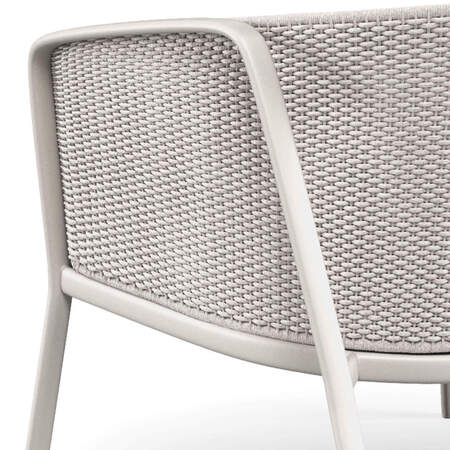 Emu Carousel Loungesessel 1216 - 23 Weiss-12 Elfenbein Melange