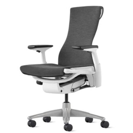 Herman CPH Bürostuhl Embody von Herman Miller Weiss / Medley - Charcoal
