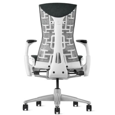 Herman CPH Bürostuhl Embody von Herman Miller Weiss / Medley - Charcoal