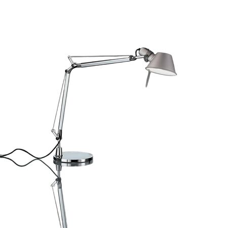Artemide Body Tolomeo Mini Tavolo von Artemide Weiss / Weiss, Aluminium