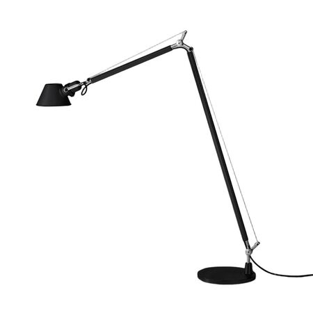 Artemide Body Tolomeo Reading Floor von Artemide  Schwarz