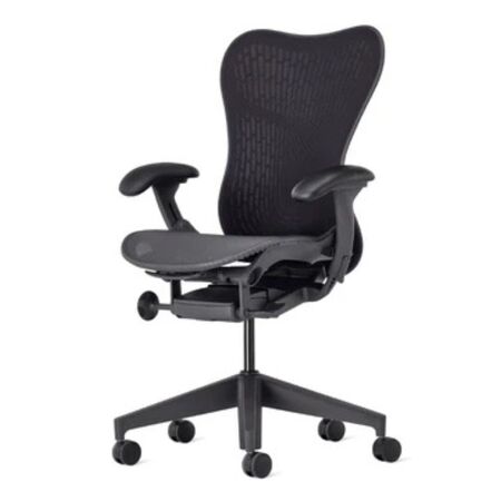 Herman CPH Bürostuhl Mirra 2 von Herman Miller Graphit, Graphit