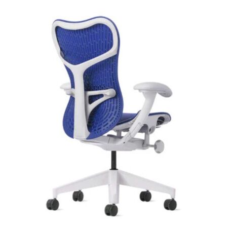 Herman CPH Bürostuhl Mirra 2 von Herman Miller Ultramarine Blau, Alpine