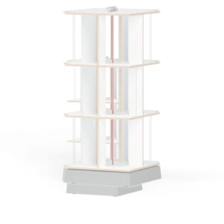 Nils Holger Moormann Buchstabler FU weiss, H: 80 cm