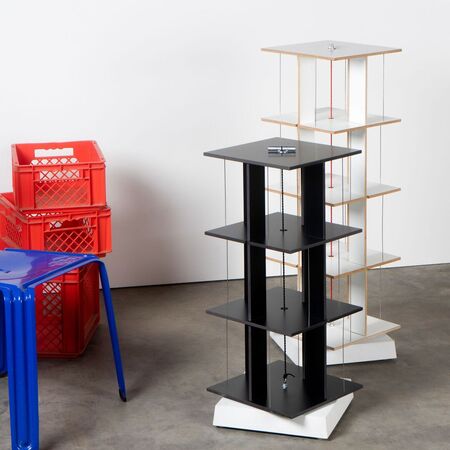 Nils Holger Moormann Buchstabler FU weiss, H: 80 cm