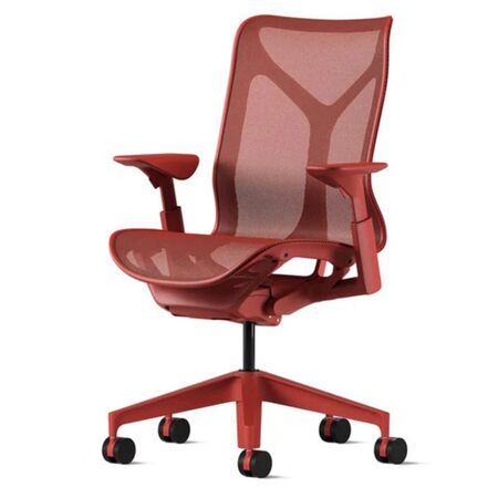 Herman CPH Bürostuhl Cosm von Herman Miller Canyon Rot, Mittel - 1156 mm, Höhenverstellbar
