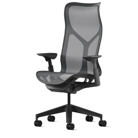 Herman CPH Bürostuhl Cosm von Herman Miller Graphit, Gross - 1311 mm, Höhenverstellbar
