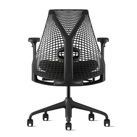 Herman_Miller_Bürostuhl_Sayl_Komplett_Einstellbar_Verstellbare_Lordosenstütze_Schwarz_Standard_1