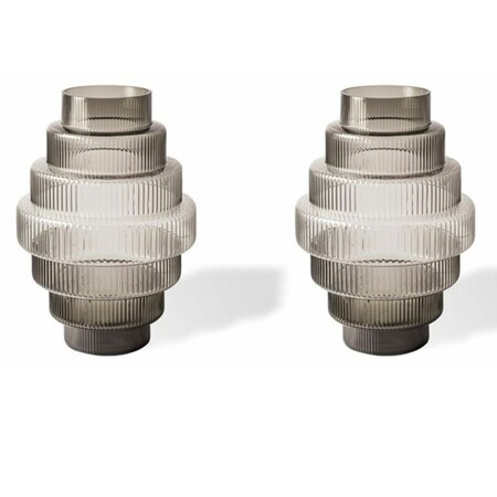 Pols Potten Vase 'Steps' Grau