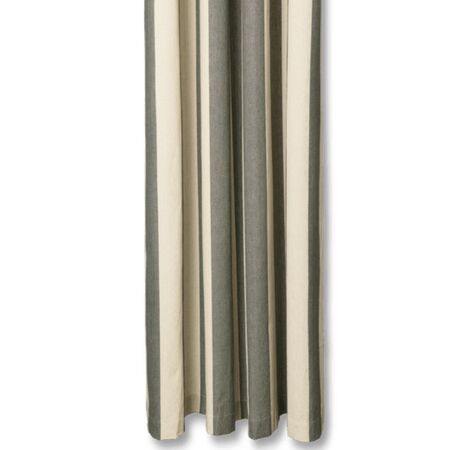 Ferm Living Duschvorhang Chambray von Ferm Living  Dark Lichen / Parchment